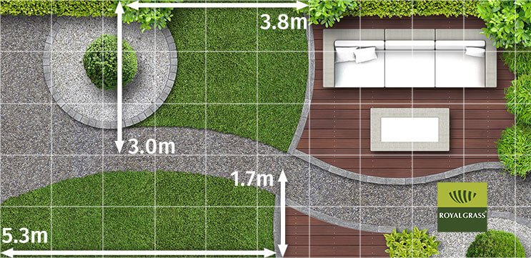 how to measure artificial grass